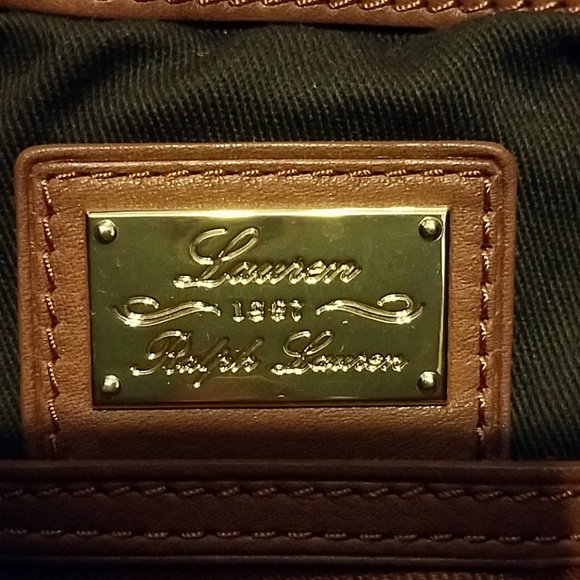Lauren Ralph Lauren Leather Handbag - Picture 3 of 8